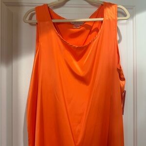 Peter Nygard Vibrant Orange Top